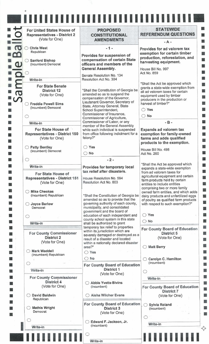 Sumter County, Voter Registration & Elections